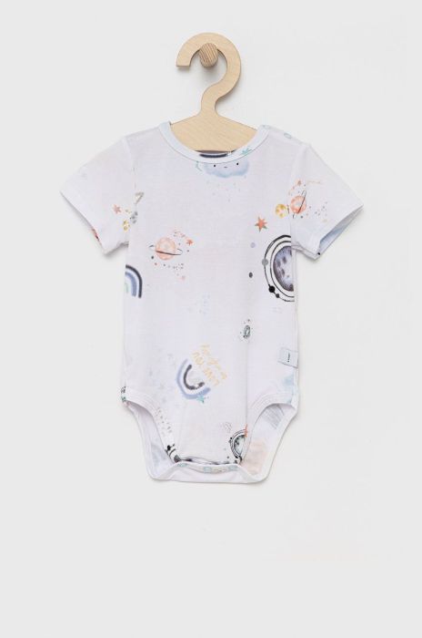 Боді для немовлят Jamiks колір білий (2033703) Боді для немовлят Jamiks колір білий (2033703)