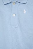 Дитяче бавовняне боді Polo Ralph Lauren колір блакитний (2349598) Дитяче бавовняне боді Polo Ralph Lauren колір блакитний (2349598)
