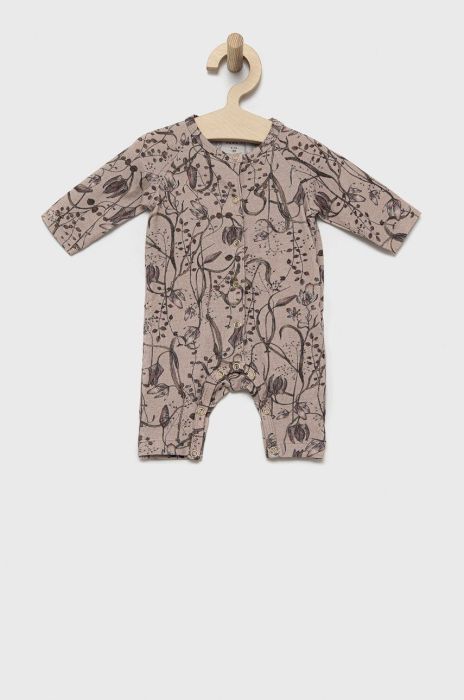 Повзунки для немовлят Name it колір бежевий Повзунки для немовлят Name it колір бежевий