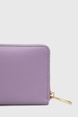 Шкіряний гаманець Patrizia Pepe жіночий колір фіолетовий (3524922)