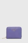 Шкіряний гаманець Patrizia Pepe жіночий колір фіолетовий (3524927)