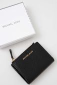 Шкіряний гаманець MICHAEL Michael Kors жіночий колір чорний (2394235)