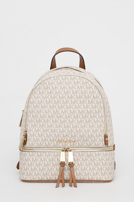 Рюкзак MICHAEL Michael Kors жіночий колір бежевий малий візерунок (2314861) Рюкзак MICHAEL Michael Kors жіночий колір бежевий малий візерунок (2314861)
