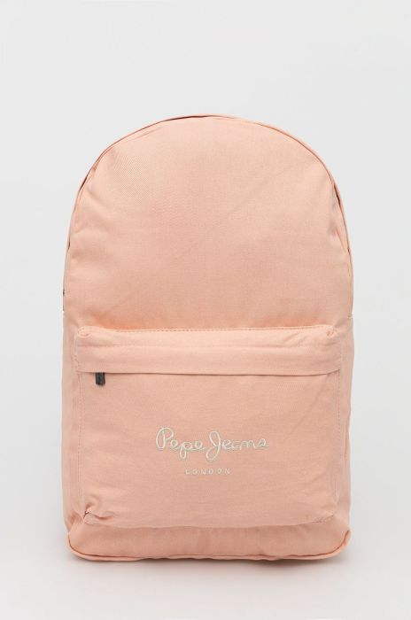Рюкзак Pepe Jeans колір рожевий великий однотонний Рюкзак Pepe Jeans колір рожевий великий однотонний