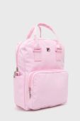 Дитячий рюкзак Fila колір рожевий великий однотонний