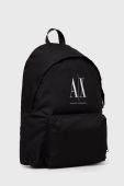 Рюкзак Armani Exchange чоловічий колір чорний великий з принтом Рюкзак Armani Exchange чоловічий колір чорний великий з принтом