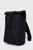 Рюкзак Rains 13160 Rolltop Rucksack колір синій великий однотонний 13160.47-Navy Рюкзак Rains 13160 Rolltop Rucksack колір синій великий однотонний 13160.47-Navy