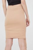 Спідниця Noisy May колір бежевий mini олівець