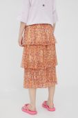 Спідниця Femi Stories колір помаранчевий midi розкльошена