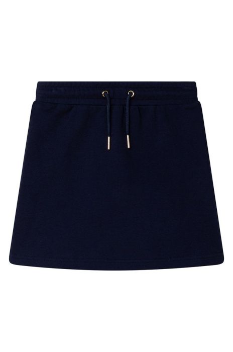 Дитяча бавовняна спідниця Michael Kors колір синій mini розкльошена Дитяча бавовняна спідниця Michael Kors колір синій mini розкльошена