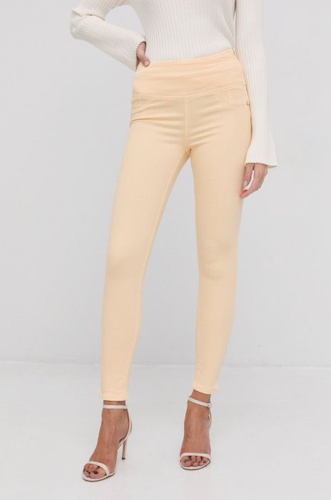 Джинси Patrizia Pepe жіночі висока посадка колір жовтий (1956079) Джинси Patrizia Pepe жіночі висока посадка колір жовтий (1956079)