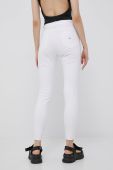 Джинси Tommy Jeans Sylvia жіночі висока посадка колір білий (2131606) Джинси Tommy Jeans Sylvia жіночі висока посадка колір білий (2131606)