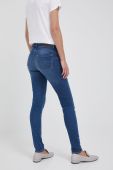 Джинси United Colors of Benetton жіночі середня посадка колір блакитний (2111903)