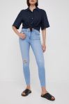 Джинси Wrangler High Rise Skinny Beach Baby жіночі висока посадка колір блакитний Джинси Wrangler High Rise Skinny Beach Baby жіночі висока посадка колір блакитний
