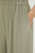 Штани Samsoe Samsoe жіночі колір зелений широке висока посадка (3377129) Штани Samsoe Samsoe жіночі колір зелений широке висока посадка (3377129)