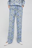Штани Joop! жіночі широке висока посадка колір блакитний Штани Joop! жіночі широке висока посадка колір блакитний