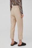 Штани Pennyblack жіночі колір бежевий пряме висока посадка (2197665) Штани Pennyblack жіночі колір бежевий пряме висока посадка (2197665)