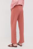 Штани Max Mara Leisure жіночі колір рожевий пряме висока посадка (2219933) Штани Max Mara Leisure жіночі колір рожевий пряме висока посадка (2219933)
