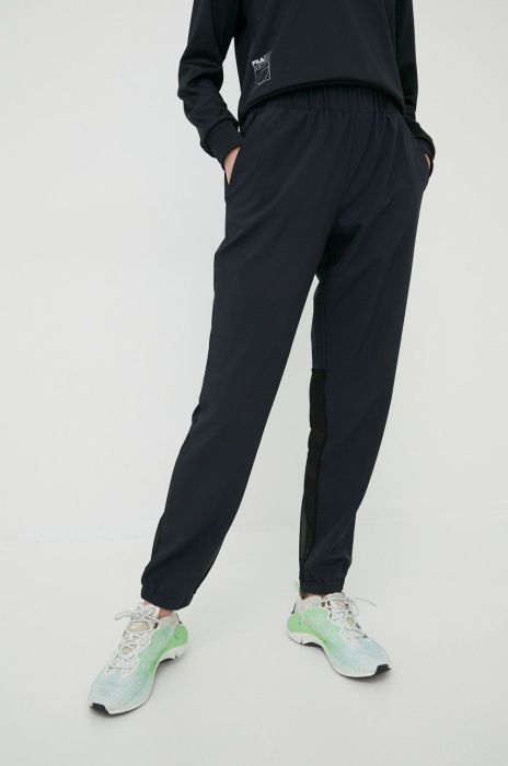 Спортивні штани Fila жіночі колір чорний Спортивні штани Fila жіночі колір чорний