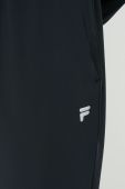 Спортивні штани Fila жіночі колір чорний Спортивні штани Fila жіночі колір чорний