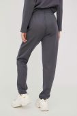 Спортивні штани Fila жіночі колір сірий однотонні Спортивні штани Fila жіночі колір сірий однотонні