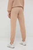 Бавовняні штани P.E Nation жіночі колір бежевий однотонні Бавовняні штани P.E Nation жіночі колір бежевий однотонні