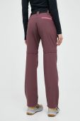 Штани outdoor CMP жіночі колір фіолетовий Штани outdoor CMP жіночі колір фіолетовий