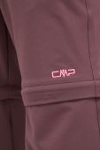 Штани outdoor CMP жіночі колір фіолетовий Штани outdoor CMP жіночі колір фіолетовий