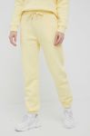 Спортивні штани Peak Performance жіночі колір жовтий однотонні Спортивні штани Peak Performance жіночі колір жовтий однотонні