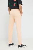 Спортивні штани Ellesse жіночі колір помаранчевий з принтом Спортивні штани Ellesse жіночі колір помаранчевий з принтом