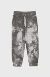 Дитячі бавовняні штани United Colors of Benetton колір сірий візерунок (2027991) Дитячі бавовняні штани United Colors of Benetton колір сірий візерунок (2027991)