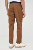 Штани Scotch & Soda чоловічі колір коричневий прямі