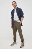 Спортивні штани Tommy Hilfiger чоловічі колір зелений з аплікацією (2345558) Спортивні штани Tommy Hilfiger чоловічі колір зелений з аплікацією (2345558)