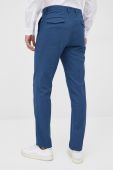 Штани Sisley чоловічі колір синій облягаюче (2126395) Штани Sisley чоловічі колір синій облягаюче (2126395)