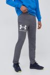 Спортивні штани Under Armour 1361644 чоловічі колір сірий однотонні (2247324) Спортивні штани Under Armour 1361644 чоловічі колір сірий однотонні (2247324)