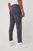 Спортивні штани Fila чоловічі колір сірий однотонні