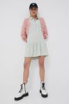 Сукня JDY колір зелений mini розкльошена (2100720)