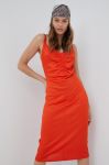 Сукня Vero Moda колір помаранчевий mini пряма