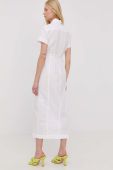 Бавовняна сукня Patrizia Pepe колір білий midi розкльошена (2247356)