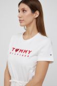 Бавовняна сукня Tommy Hilfiger колір білий mini пряма (2005823)