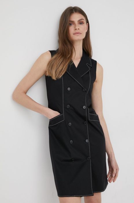 Сукня Pennyblack колір чорний mini облягаюча