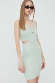 Сукня Reebok Classic H58681 колір зелений mini облягаюча