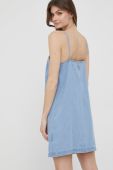 Джинсова сукня Pepe Jeans Sunny mini пряма колір блакитний