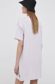 Бавовняна сукня Vans колір фіолетовий mini oversize