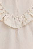 Сукня Gestuz колір бежевий mini розкльошена