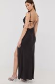 Сукня For Love & Lemons колір чорний maxi розкльошена