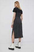 Сукня Brave Soul колір чорний midi розкльошена