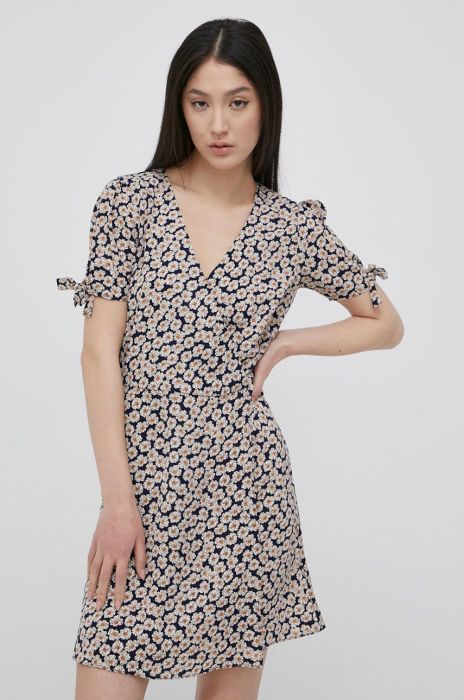 Сукня Brave Soul колір синій mini розкльошена