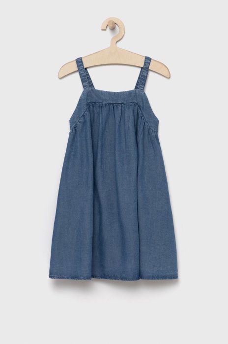 Дитяча сукня Name it midi розкльошена колір блакитний