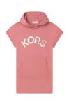 Дитяча бавовняна сукня Michael Kors колір рожевий mini пряма (2190320)